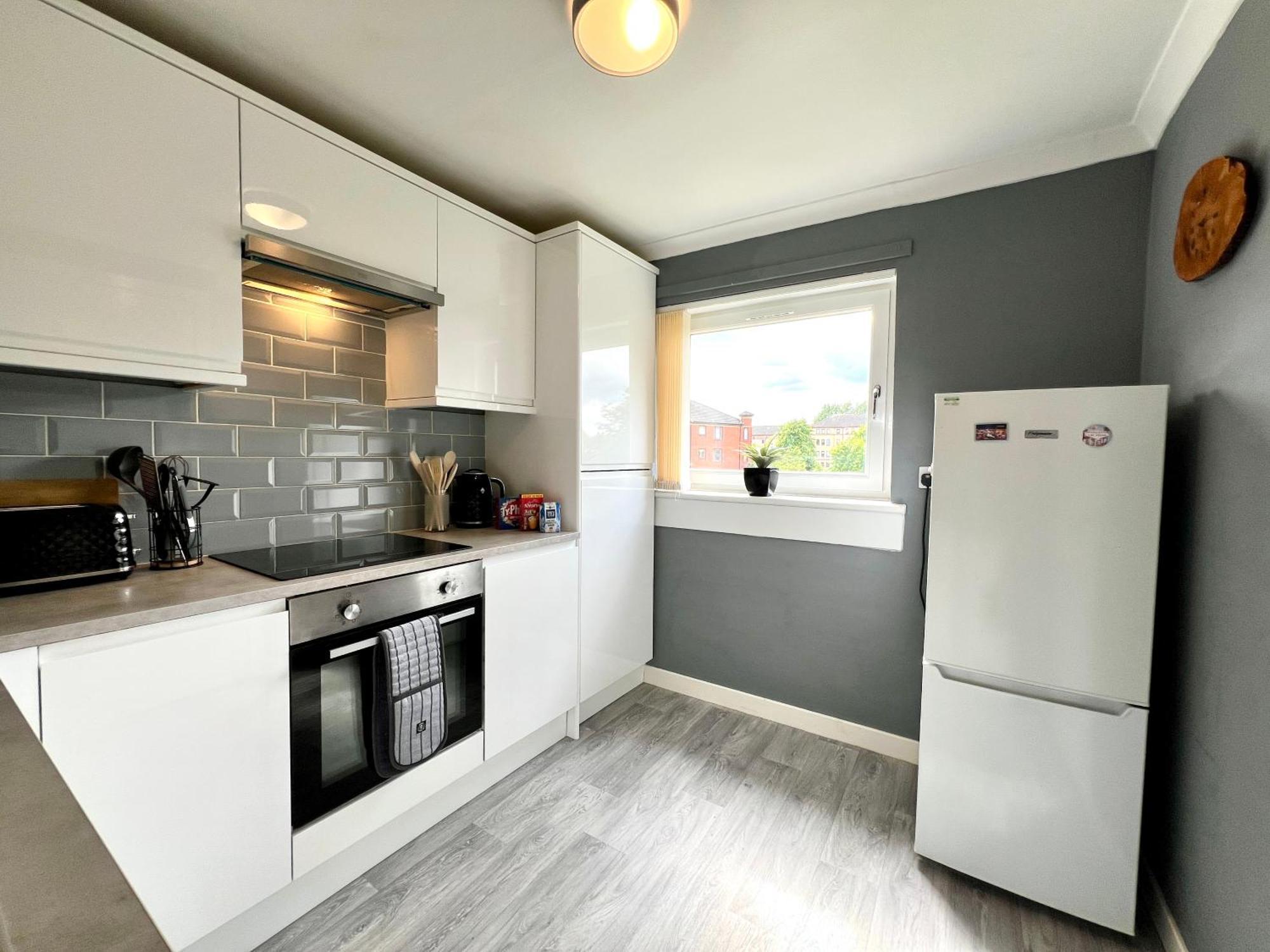 Spacious 2 Bed-Flat In Glasgow City - Free Parking Exteriér fotografie